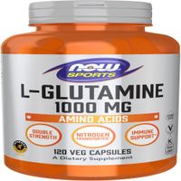 NOW Sports LGlutamine 1000 mg Apoyo para el Intestino 120 caps