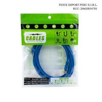 Cable de red Ethernet Cat-5E de 3 m