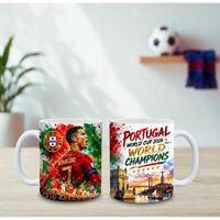 TAZA DE CR7, FUTBOL COPA MUNDIAL, WORLD CUP 2026