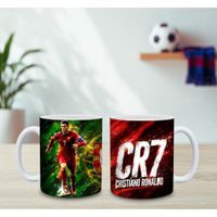 TAZA DE CR7, MUNDIAL DIA DEL PADRE, 11 ONZAS