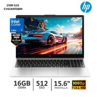 Laptop HP 250R G10 Core 5-120U  16Gb Ram  512Gb SSD  15.6” FHD  CV6U0ATABM