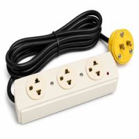 EXTENCION 10 METROS 2X16 TOMACORRIENTE 25AMP INDUSTRIAL-ENCHUFE LEVITON