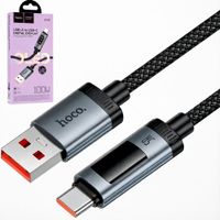 Cable Hoco U148 Usb A A Usb-c 100w Con Pantalla Digital 1.2m