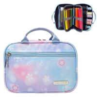 Cartuchera Organizadora Power - Diseño Celeste