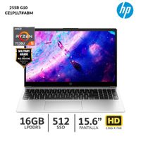Laptop HP 255R G10 Ryzen 5 7520U 16Gb Ram 512Gb SSD 15.6'' HD CZ1P1LTABM