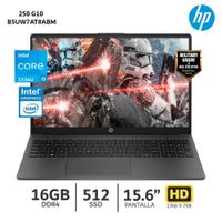 Laptop HP 250 G10 Core i5-1334U 16Gb Ram 512Gb SSD 15.6'' HD B5UW7ATABM