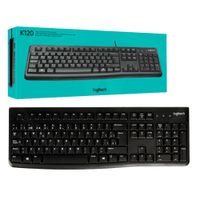 TECLADO LOGITECH K120 USB SP BLACK