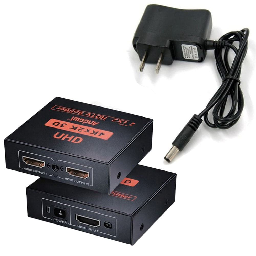 Splitter Divisor HDMI 1x2 Ultra HD 4K 3D ANDOWL1 Entrada a 2 Salidas