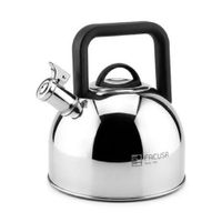 Tetera 3 Litros Facusa Verona Acero Inoxidable Con Silbador