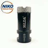BROCA DIAMANTADA VACUUM BRAZED 25MM - M14