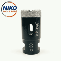 BROCA DIAMANTADA VACUUM BRAZED 30MM  - M14