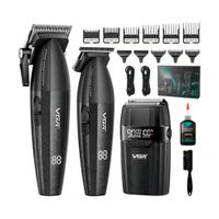 Pack VGR Cortadora con Trimmer y Shaver V-640 S3 Negro