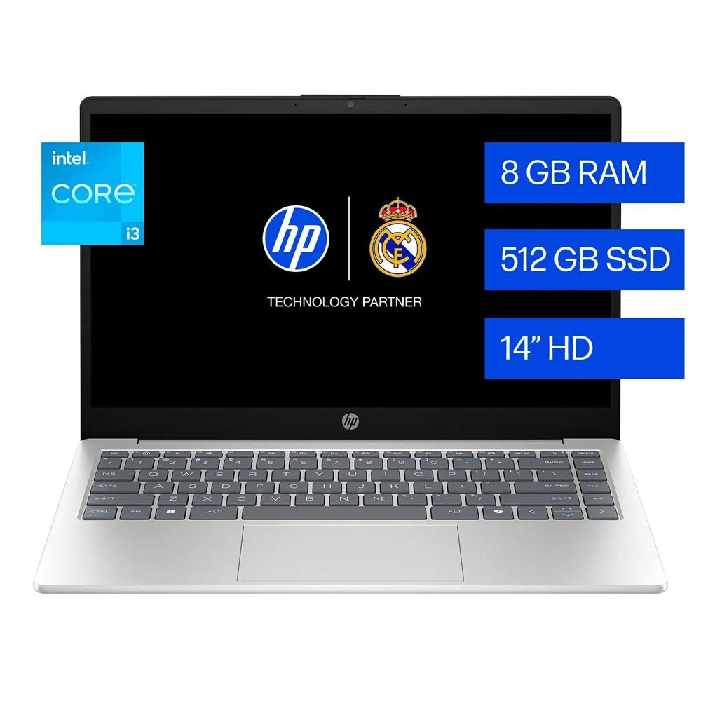 Laptop HP Intel Core I3 8GB 512SSD 14HD Win11 14-EP0132LA