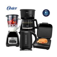 Combo Oster Licuadora 1.5 Litros - Sandwichera - Hervidor 1.7 L - Cafetera