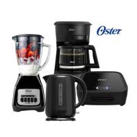 Combo Oster Licuadora 1.5L- Sandwichera - Hervidor 1.7 LT - Cafetera
