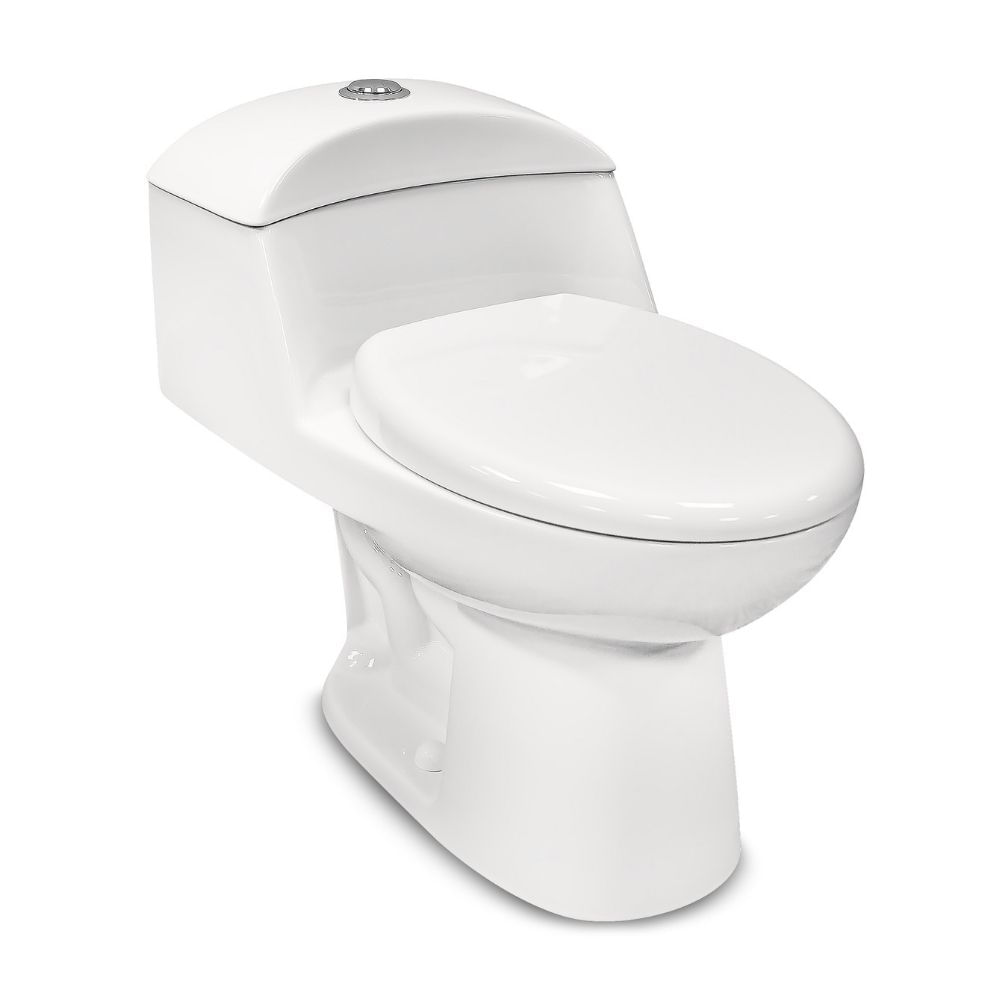 Inodoro One Piece Trebol Balanz Pro Blanco