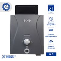 Terma a Gas GLP Sole Control Total 5.5L Gris