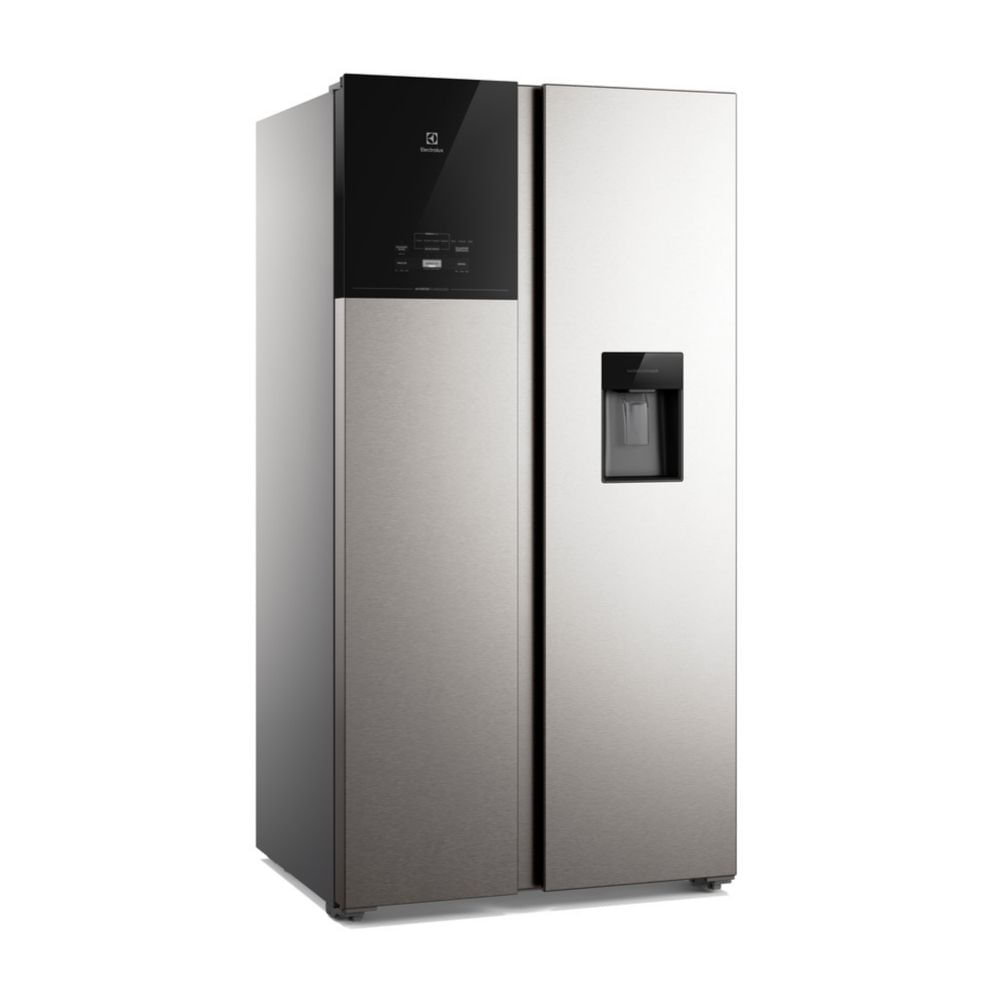 Refrigeradora Electrolux ERS65F2P5BI Side By Side Inverter 611L Silver