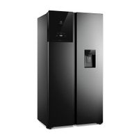 Refrigeradora Electrolux ERS53F2P5CB Side By Side Inverter 522L Negro