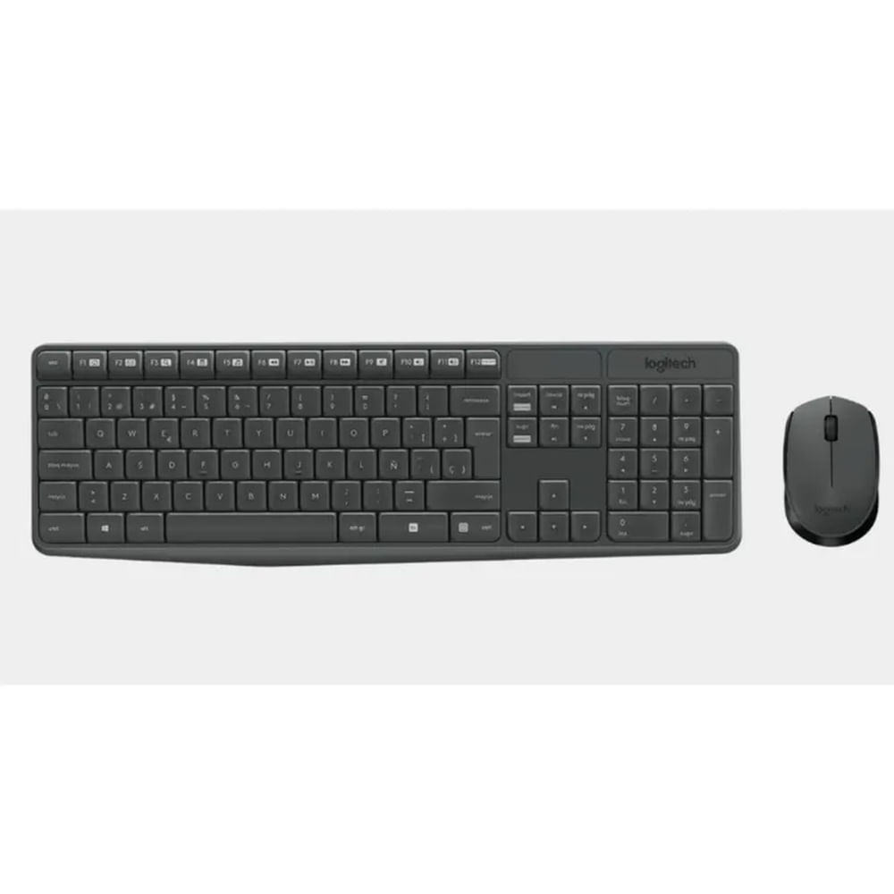 Teclado mas Mouse Logitech Inalámbrico MK235