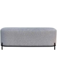 Sofa Ottoman 120X40 Gris - Ziyaz