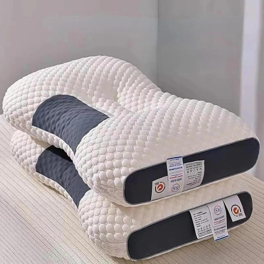 Pack x2  Almohada Terapéutica Ortopédica Con Soporte Cervical Premium