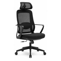 Silla Oficina Haven M7C Ergonomica Mesh Lumbar Ajustable Negro