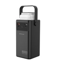 Miccell Power Bank 80000mAh con Carga Rápida PD 22.5W y Linterna LED para Camping y Viajes