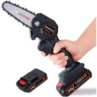 Motosierra Portátil de Mano 24V para Corte de Madera y Poda - Diseño Ergonómico