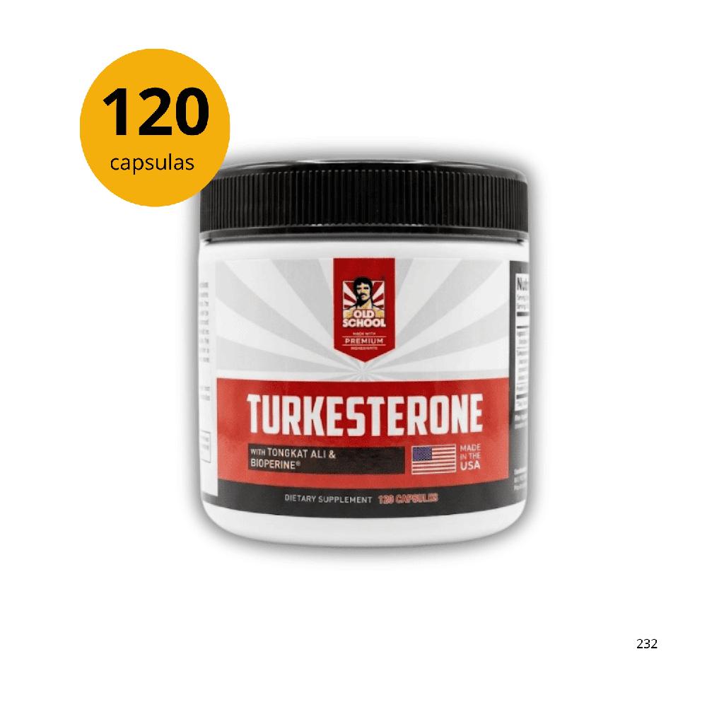 Turkesterone Old School Labs con Tongkat Ali 120 Capsulas