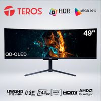 MONITOR GAMER CURVO TE-4921G ULTRA WQHD 49'' QD-OLED 144hz 0.03ms HDR400 HDMI SPEAKER