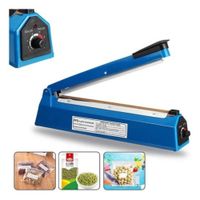 Máquina Selladora 20cm de Bolsas Manual por Impulso  Ideal para Bolsas de Aluminio Kraft y PE