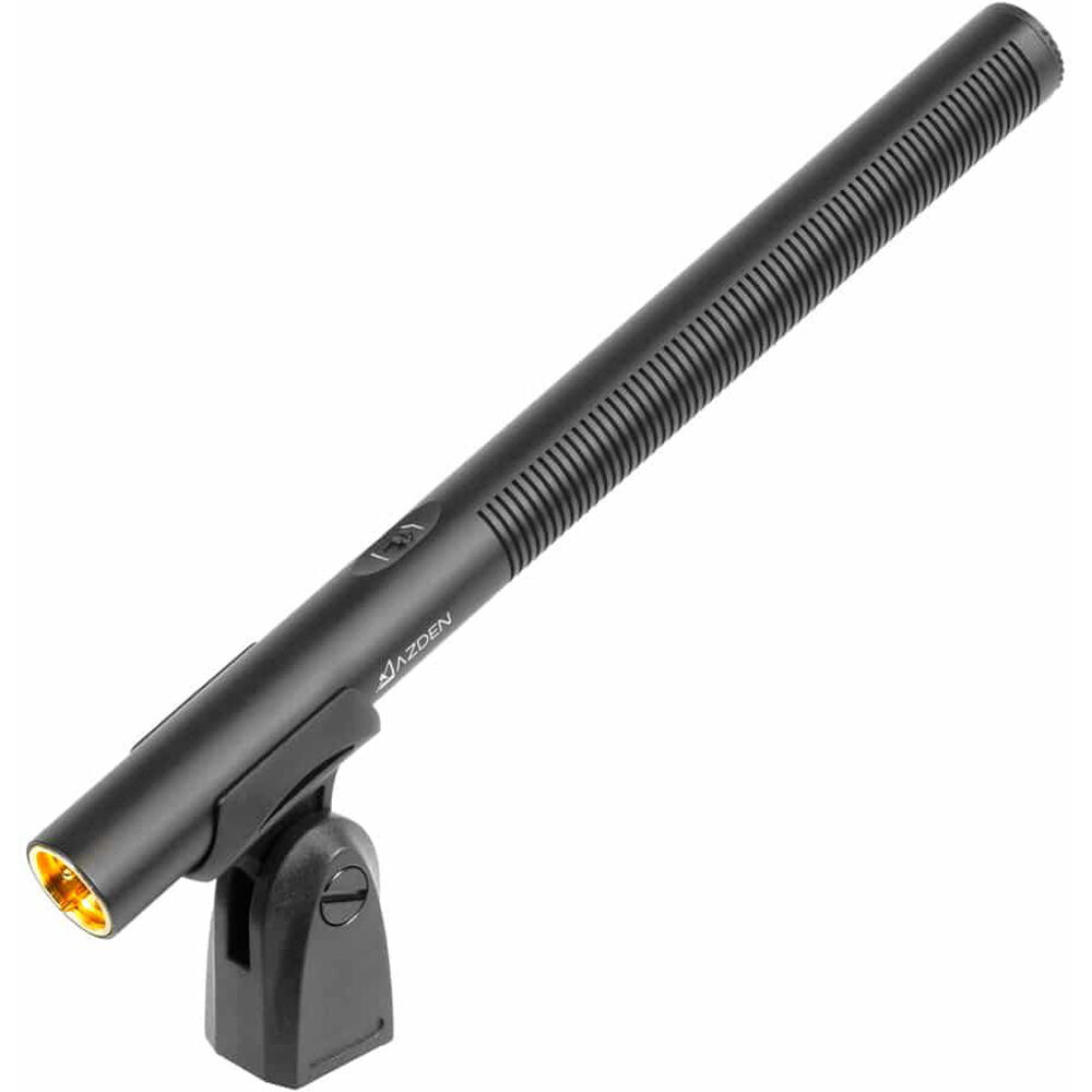 Azden SGM-250H Micrófono Shotgun Hypercardioide con Filtro de Paso Alto y Conector XLR