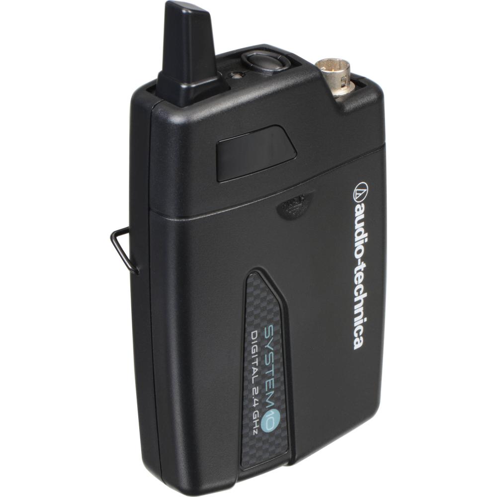 Audio-Technica Transmisor Inalámbrico Digital ATW-T1001 para Bodypack 2.4 GHz, Conector H