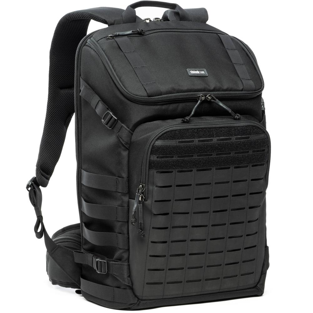Think Tank Photo DarkLight Backpack 25L - Capacidad para 2 Cámaras y 5 Lentes, Acceso Sup