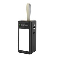 Miccell PowerBank 50000mAh con Carga Rápida PD 22.5W y Linterna LED para Camping y Emergencias