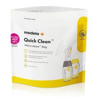 BOLSAS ESTERILIZADORAS PARA MICROONDAS - MEDELA QUICK CLEAN 5 PZS