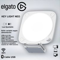 PANEL LED ILUMINACION ELGATO KEY LIGHT NEO WIFI