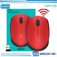 MOUSE LOGITECH M170 WIRELESS RED