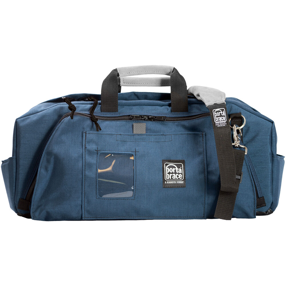 PortaBrace RB-2 Bolsa Ligera para Correr Azul con Compartimentos Ajustables y Cierre de Cr