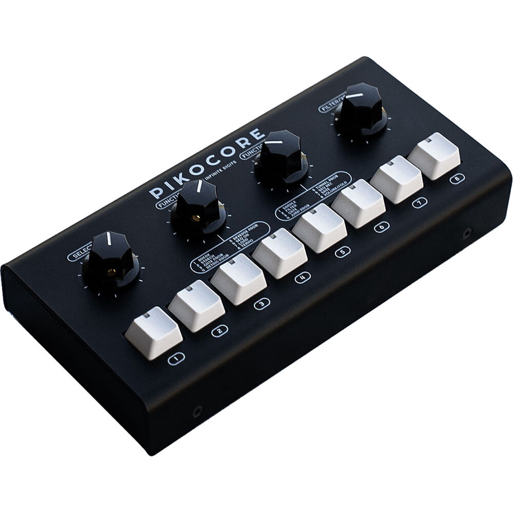 Erica Synths Pikocore XL Kit Lo-Fi Music Mangler - 8 Min de Audio 8-Bit, USB-C, Secuenciad