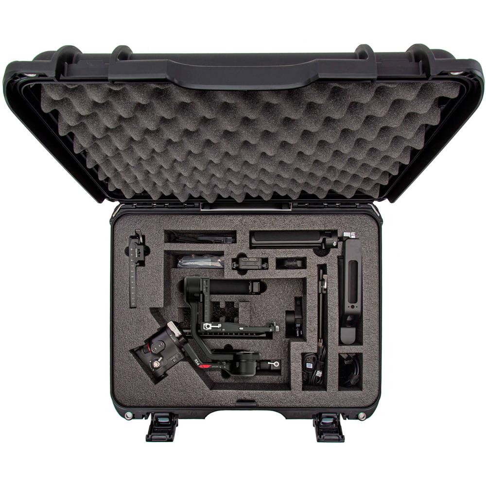 Nanuk 930 Estuche Duro con Espuma para DJI RS 4/RS 4 Pro Combo - Negro, 26.5L, Impermeable
