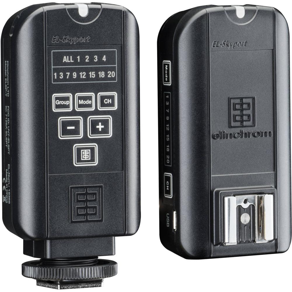 Elinchrom EL-Skyport Universal Plus Set - Disparador Inalámbrico con 16 Canales y Alcance