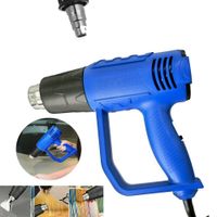 Kit Pistola de Calor 2000W Boquilla Para Celulares Pintura Vidrios y Manualidades