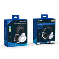 Auriculares Estéreo con Cable Universales DOBE ps5 ps4 Switch y PC y xbox blanco