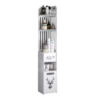 Organizador Estante con Dispensador de Papel para Cocina