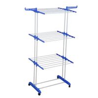 TENDEDERO DE ROPA PLEGABLE 03 NIVELES