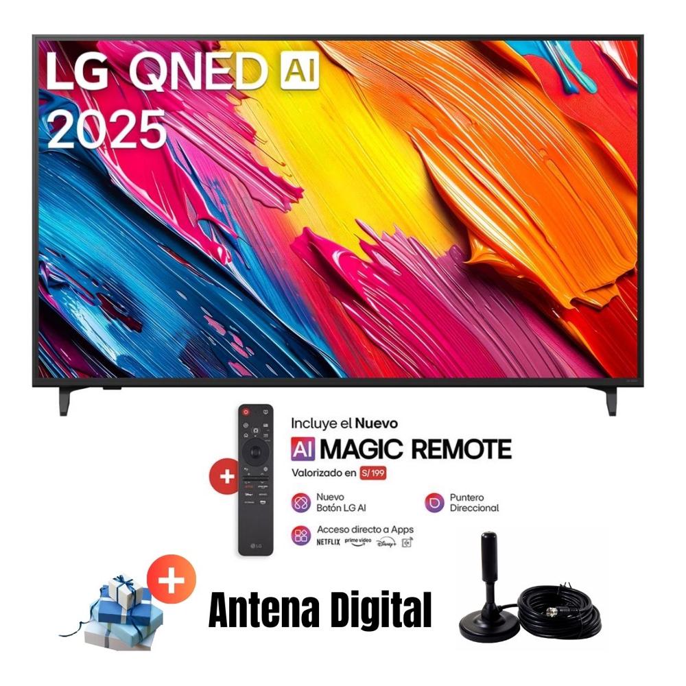 Televisor Smart TV 50'' QNED UHD 4K ThinQ AI 50QNED73ASA 2026 - Antena Digital