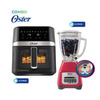 Pack Oster Licuadora BLSTKAGMPB de 1.5 Litros y Freidora Digital CKSTAF60WDDF
