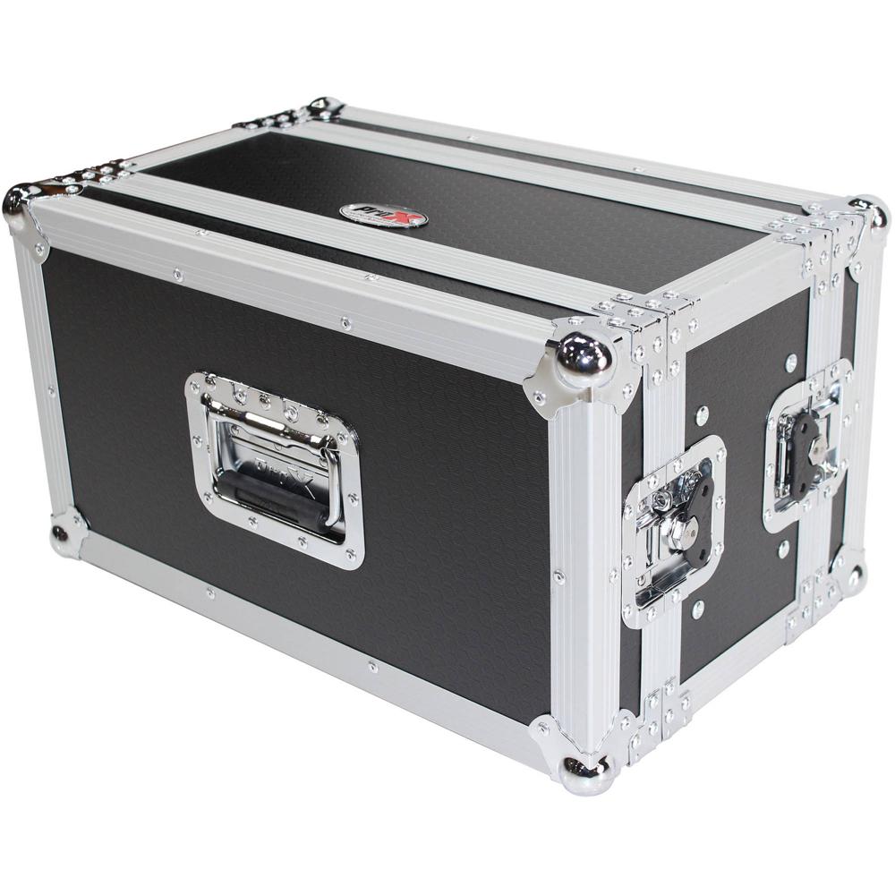 ProX Rack Case X-6U7D 6U 7"" Profundidad, Plywood Laminado, Asa Recesada